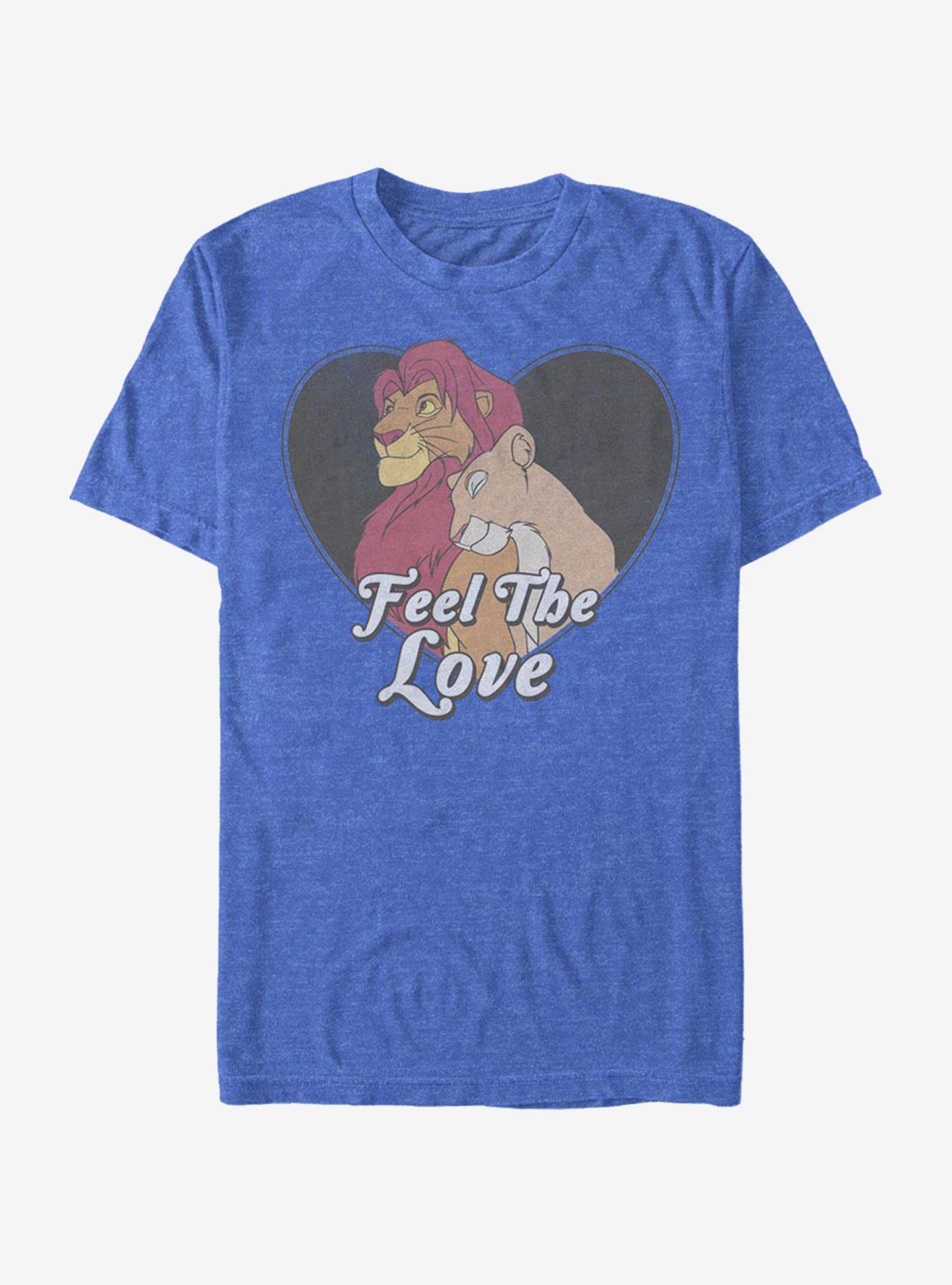 Disney The Lion King Feel The Love T-Shirt, ROY HTR, hi-res