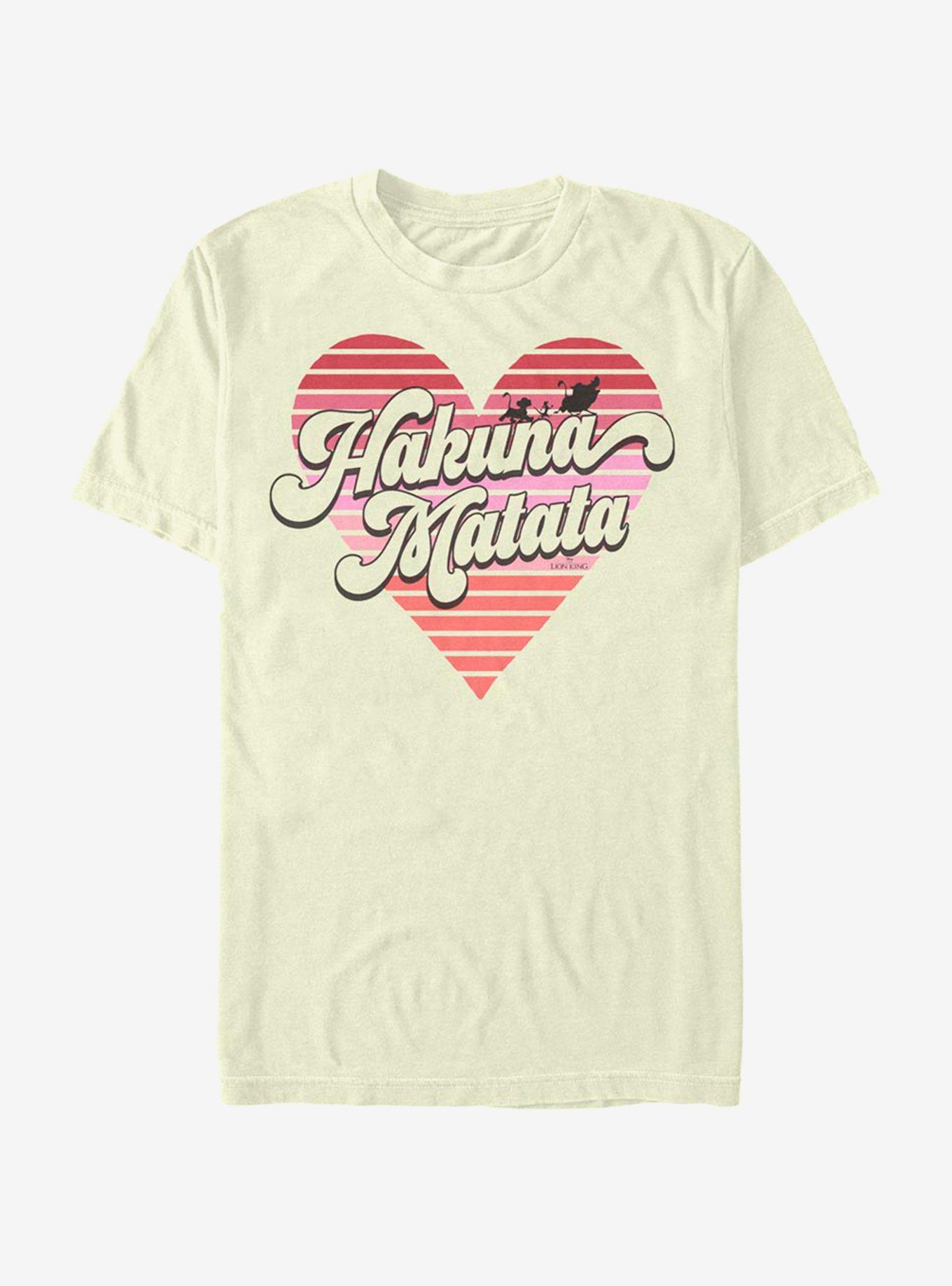 Disney The Lion King Hakuna Heart T-Shirt, NATURAL, hi-res