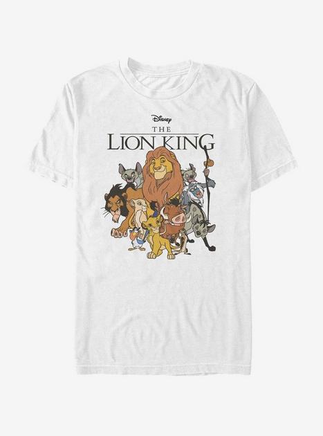 Disney The Lion King Lion King Group T-Shirt - WHITE | Hot Topic