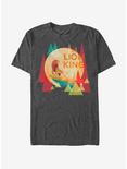 Disney The Lion King Pride Rock Paper Cut T-Shirt, CHAR HTR, hi-res