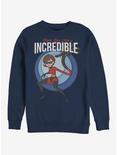 Disney Pixar The Incredibles Incredible Mom Crew Sweatshirt, NAVY, hi-res