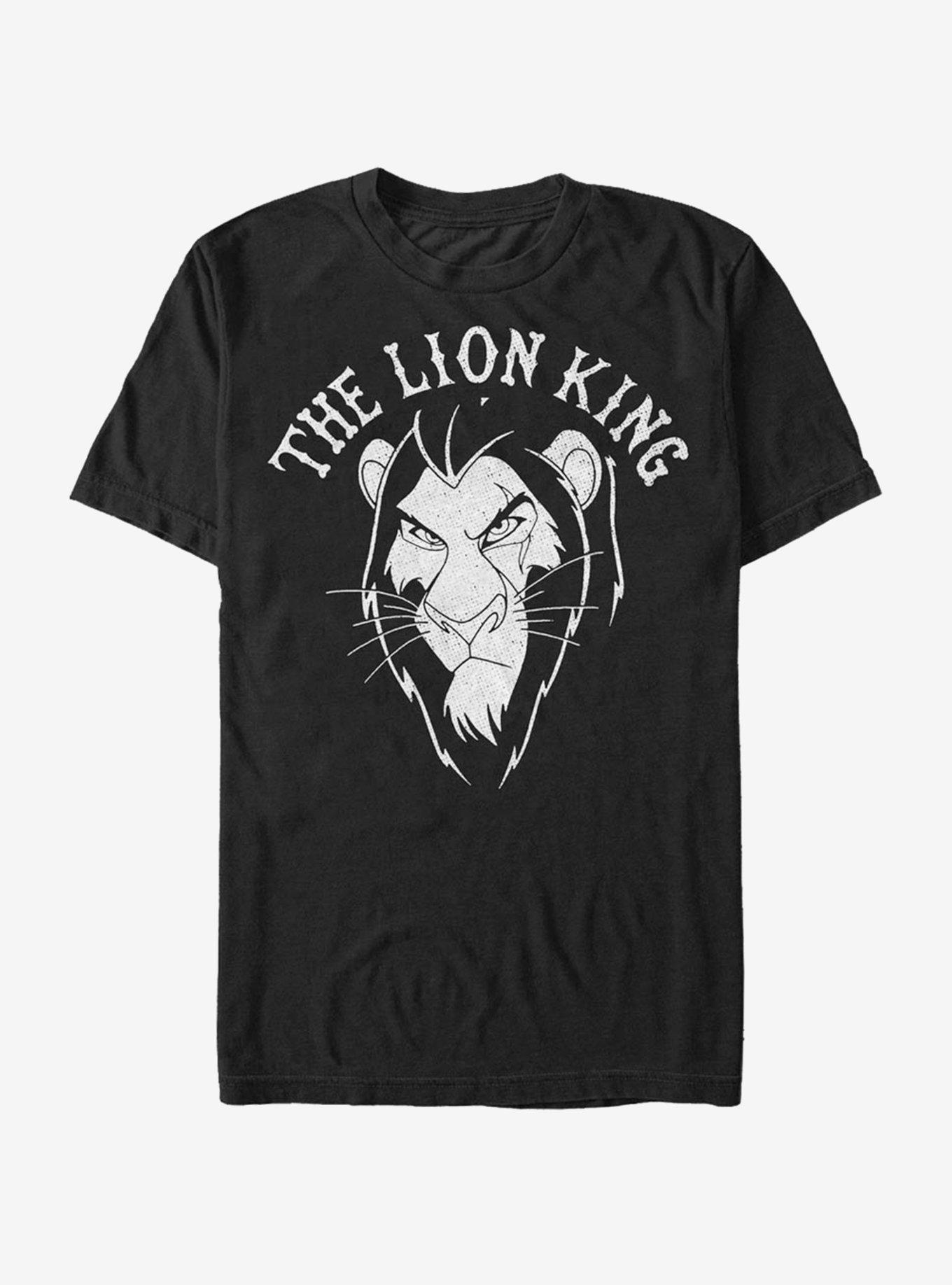 Disney The Lion King Small Scar Graveyard T-Shirt, BLACK, hi-res