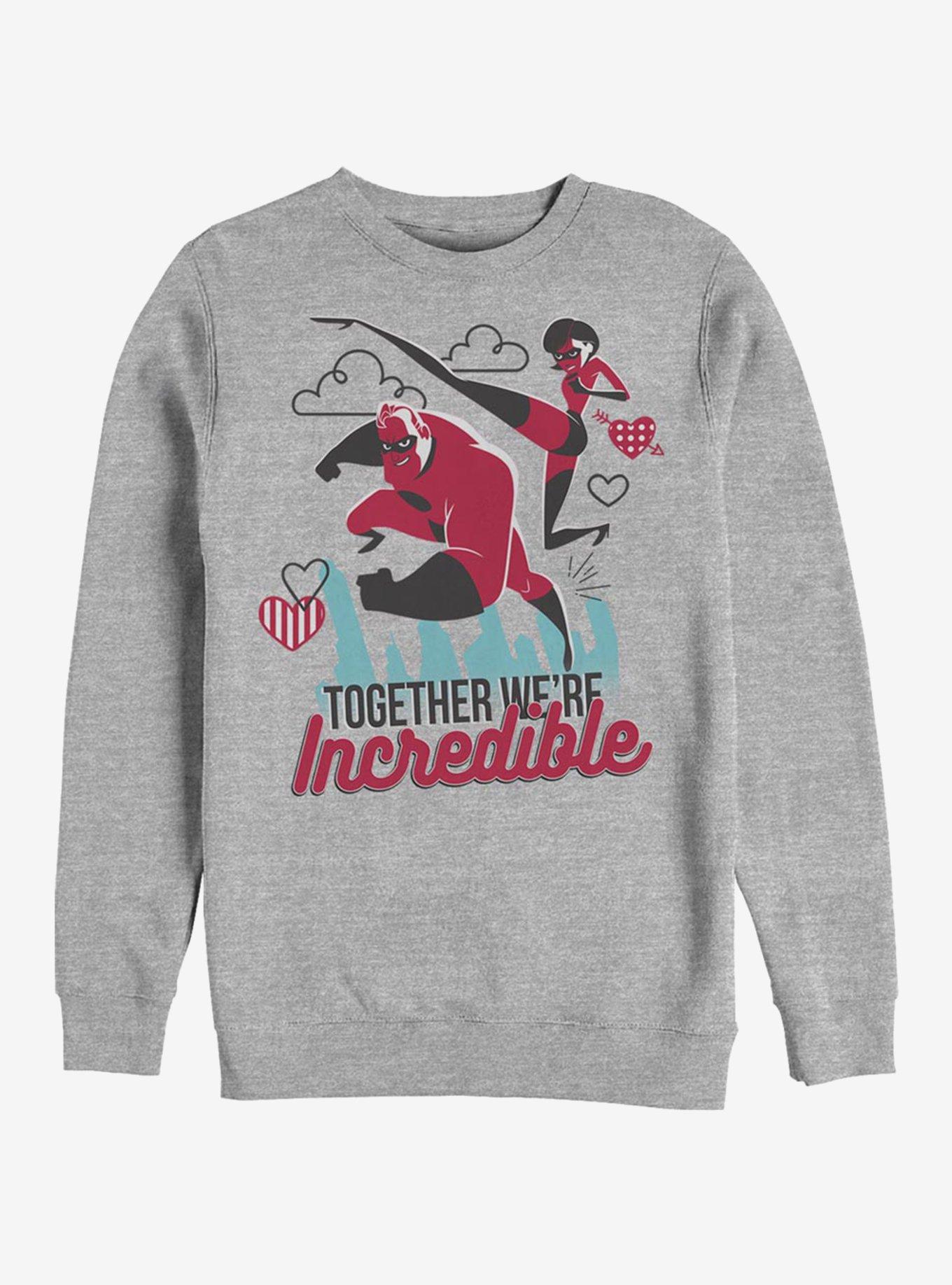 Disney Pixar The Incredibles Together Incredible Crew Sweatshirt, , hi-res