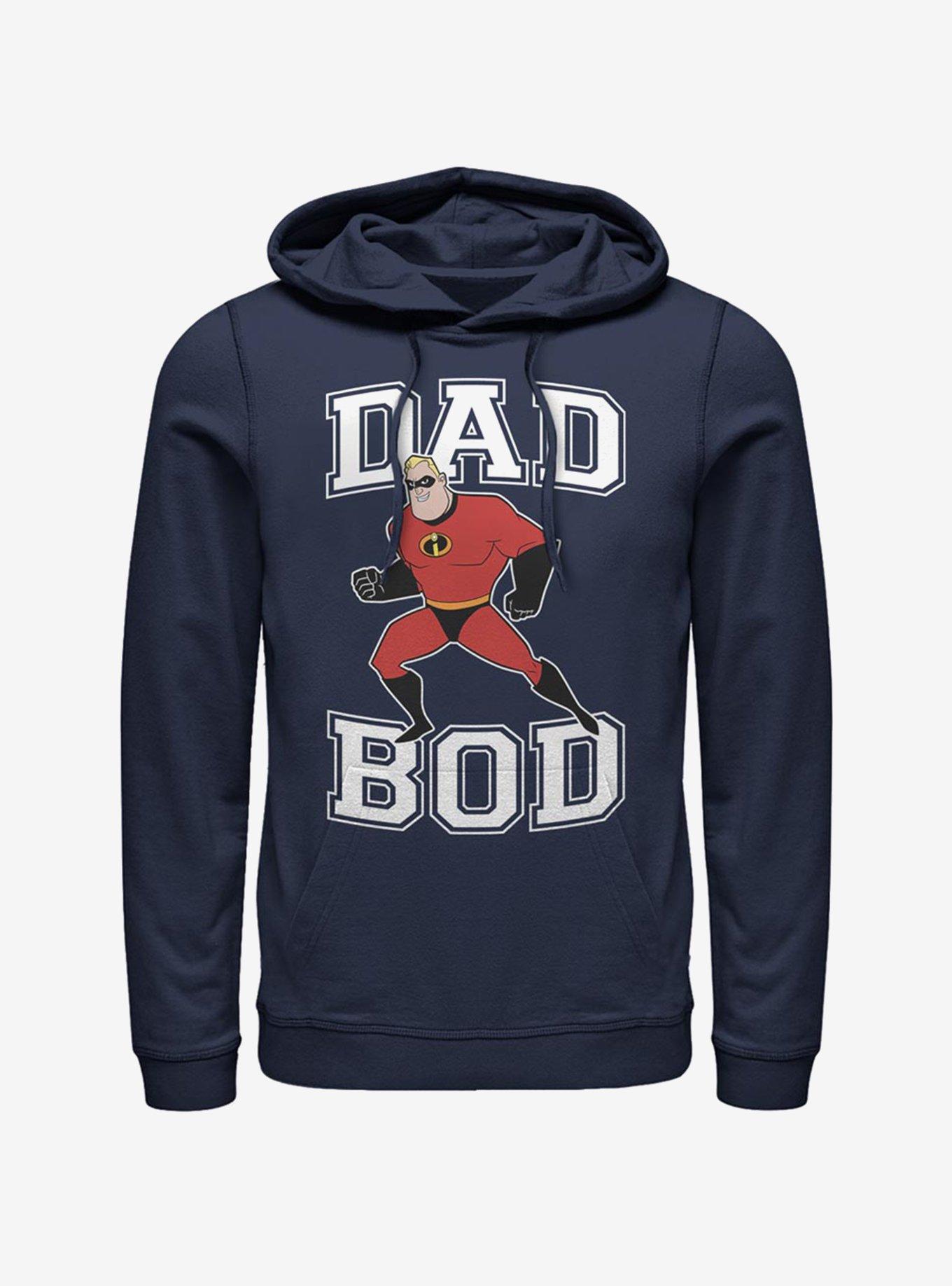 Disney Pixar The Incredibles Dad Bod Hoodie