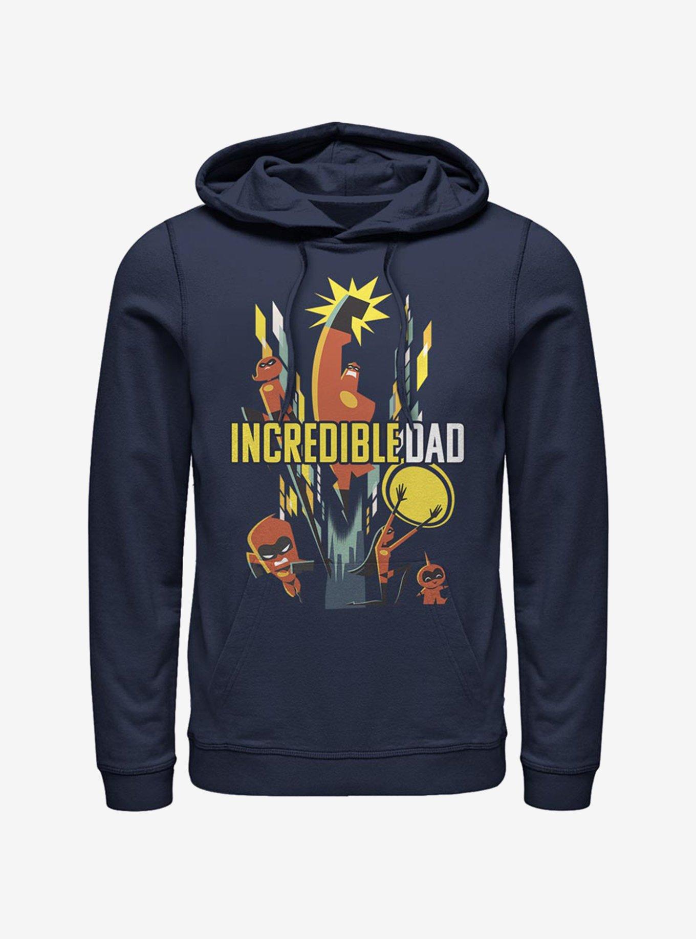 Disney Pixar The Incredibles Dad Family Hoodie, NAVY, hi-res