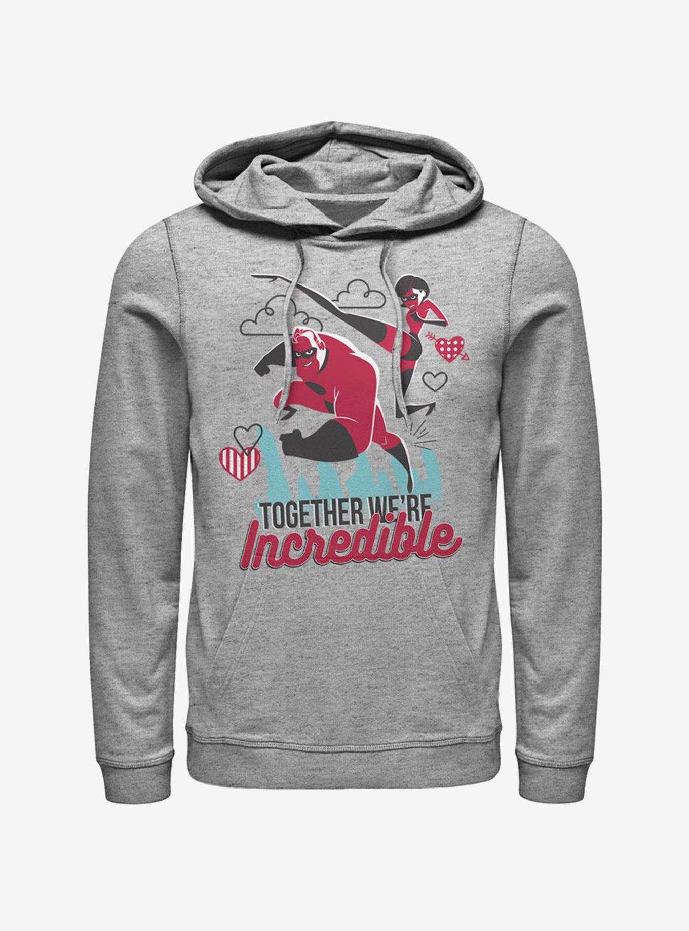 Disney Pixar The Incredibles Together Incredible Hoodie, ATH HTR, hi-res