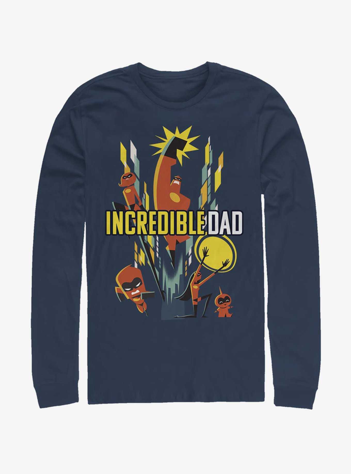 Disney Pixar The Incredibles Dad Family Long-Sleeve T-Shirt, , hi-res