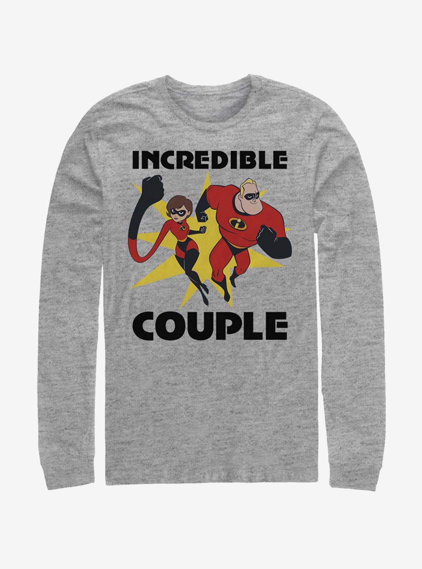 Disney Pixar The Incredibles Incredible Couple Long-Sleeve T-Shirt