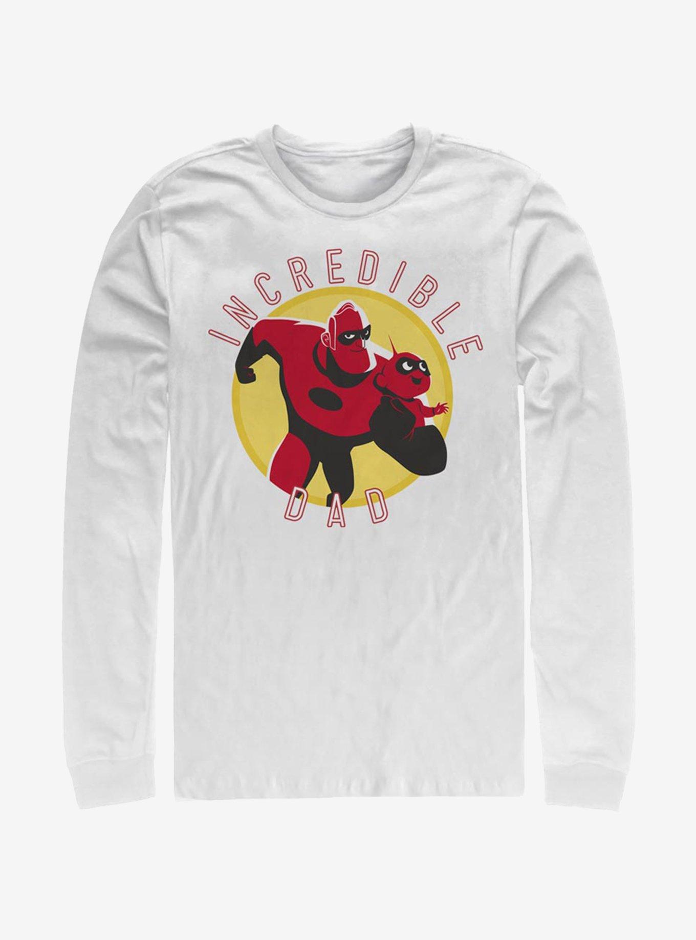 Disney Pixar The Incredibles Incredible Dad Circle Long-Sleeve T-Shirt, , hi-res