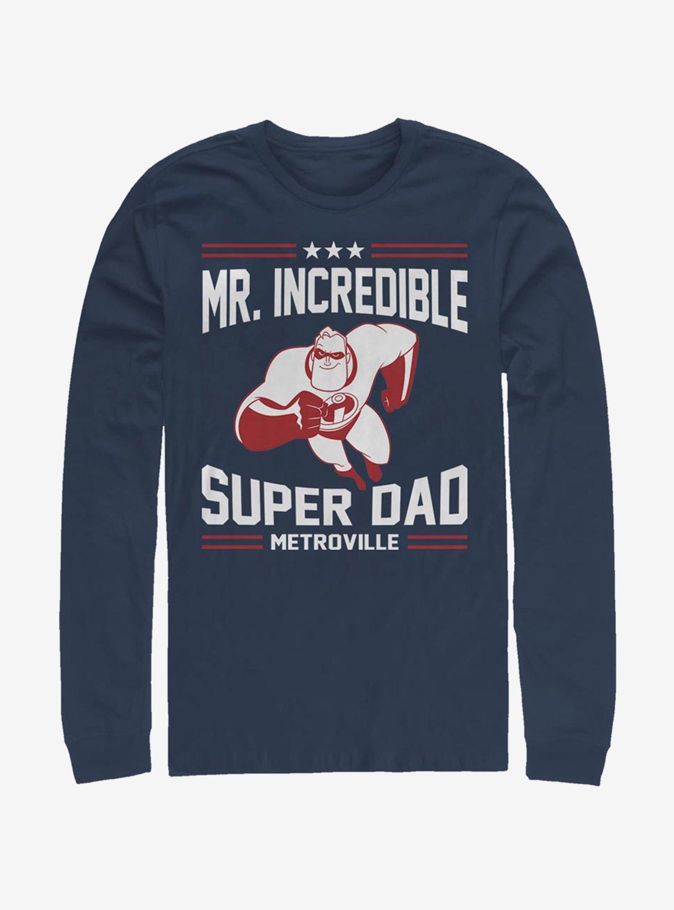 Disney Pixar The Incredibles Sporty Super Dad Long-Sleeve T-Shirt