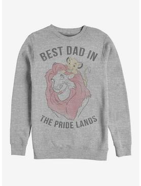 Disney The Lion King Pride Lands Dad Crew Sweatshirt, , hi-res
