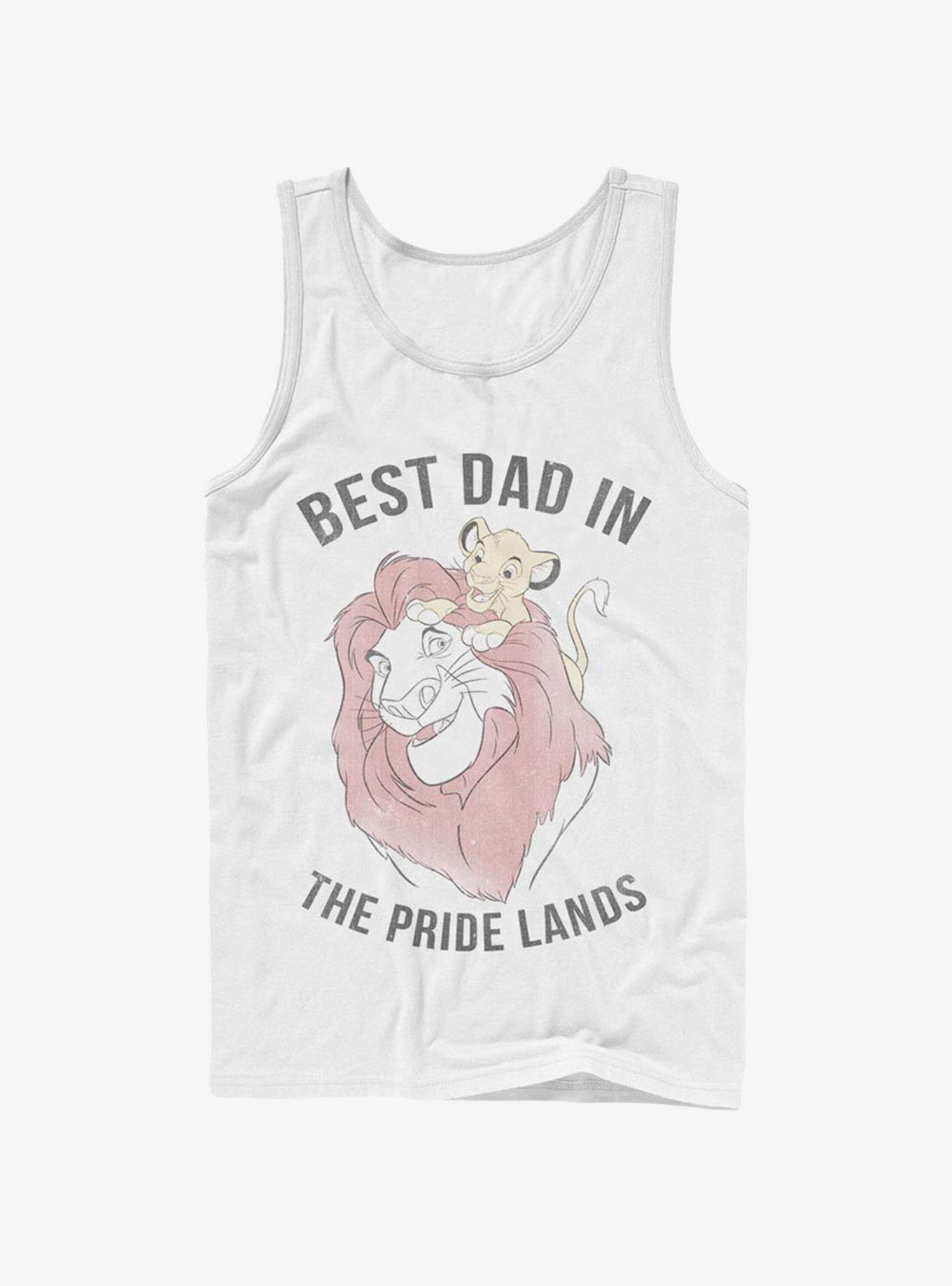 Disney The Lion King Pride Lands Dad Tank, WHITE, hi-res