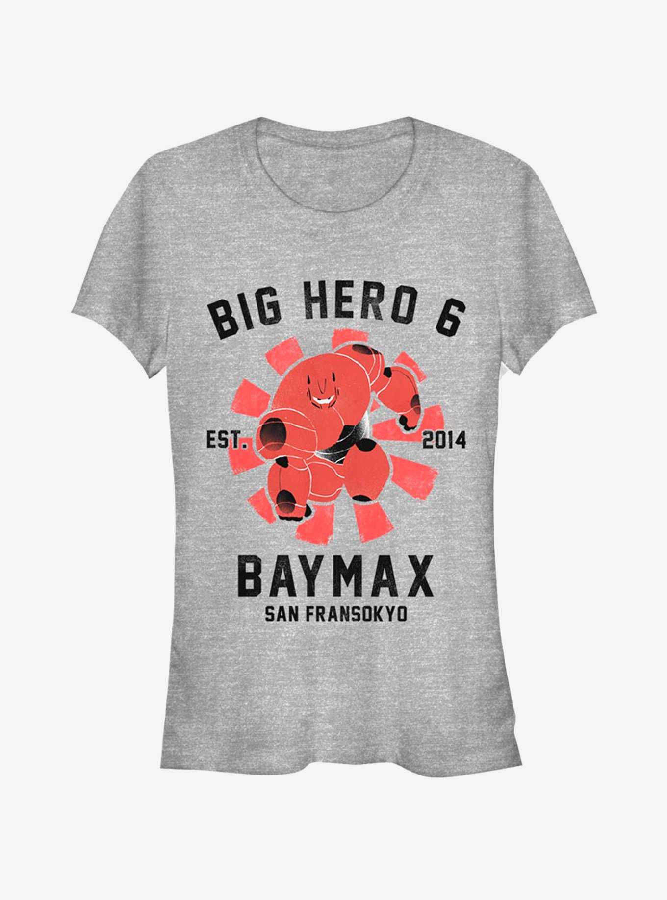 Disney Big Hero 6 Baymax Collegiate Girls T-Shirt, , hi-res