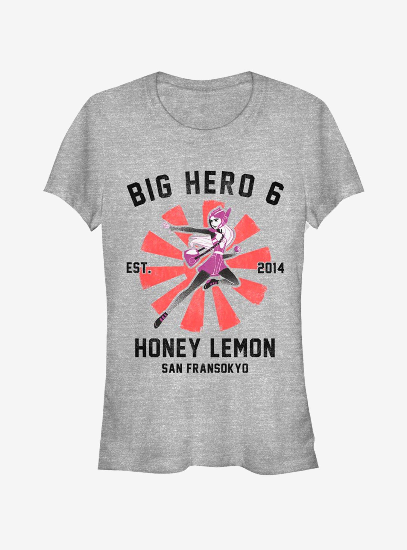 Disney Big Hero 6 Honey Lemon Collegiate Girls T-Shirt