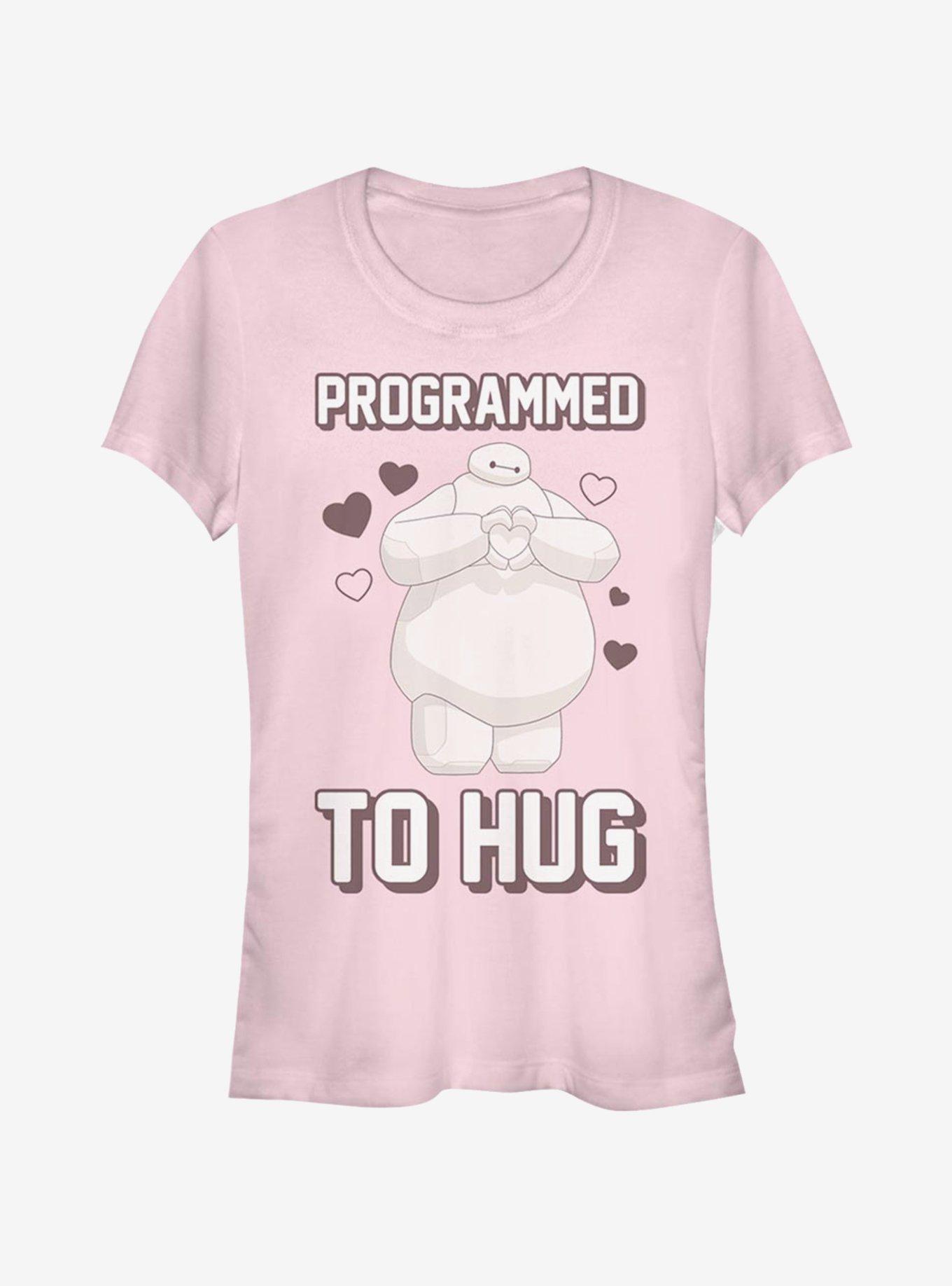 Disney Big Hero 6 Programmed To Hug Girls T-Shirt, , hi-res