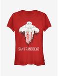Disney Big Hero 6 SF Love Girls T-Shirt, RED, hi-res