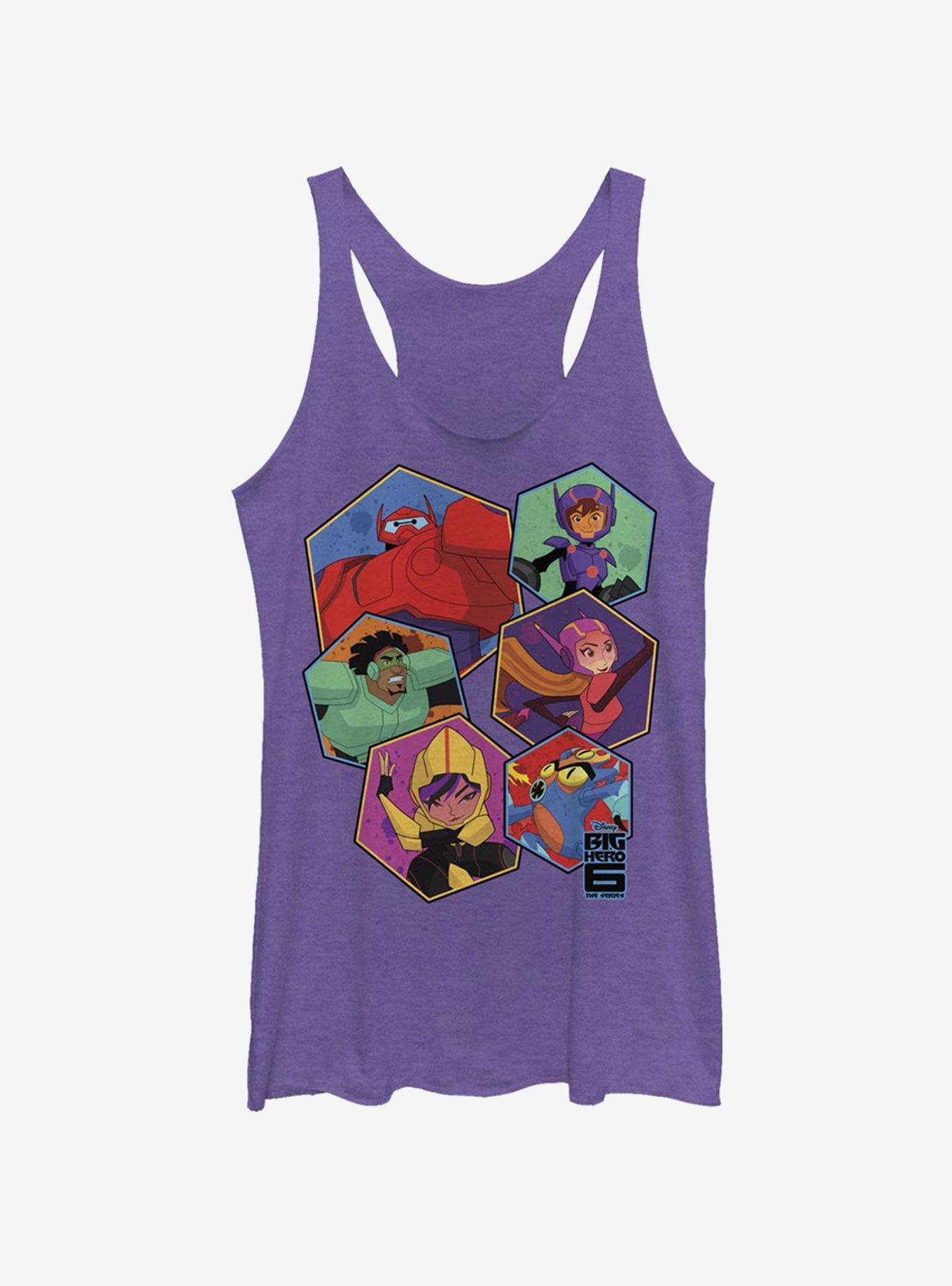 Disney Big Hero 6 Big Six Hexagon Girls Tank, , hi-res