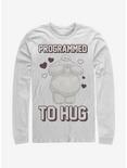 Disney Big Hero 6 Programmed To Hug Long-Sleeve T-Shirt, WHITE, hi-res