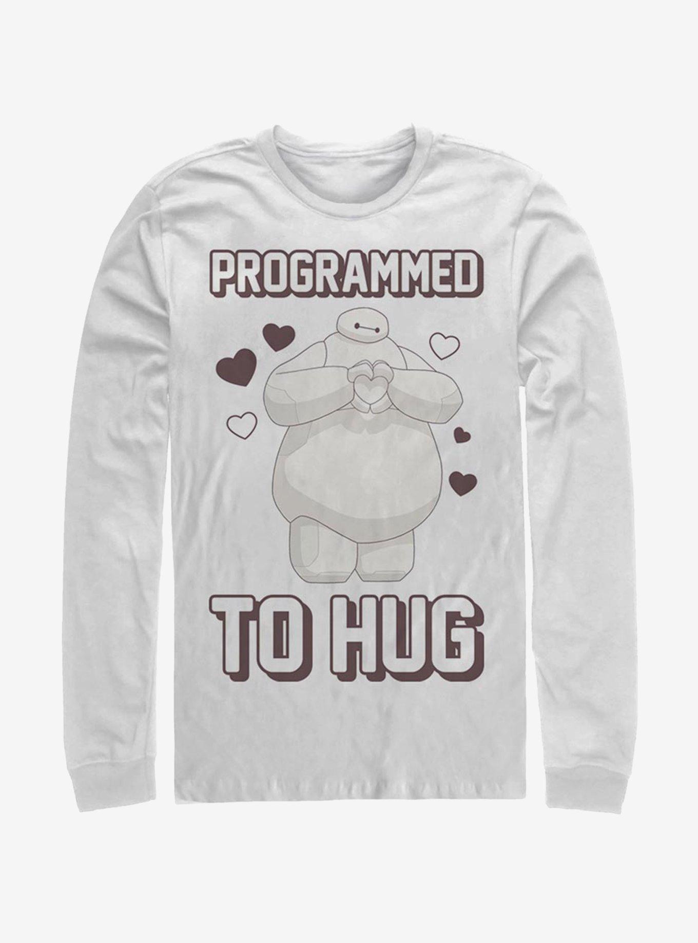 Disney Big Hero 6 Programmed To Hug Long-Sleeve T-Shirt, , hi-res