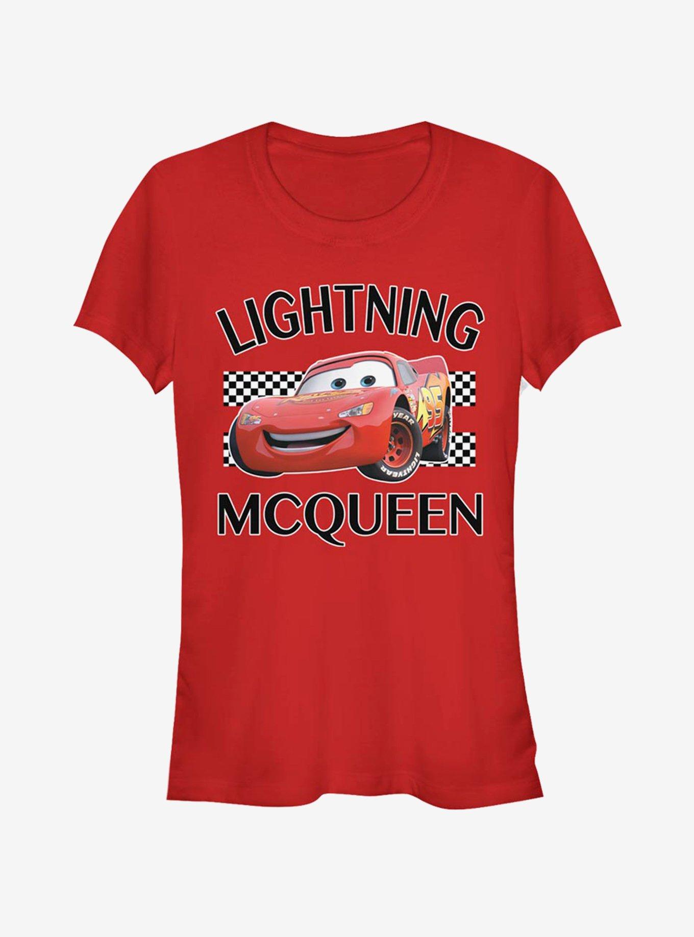 Disney Pixar Cars Lightning McQueen Girls T-Shirt - RED | Hot Topic