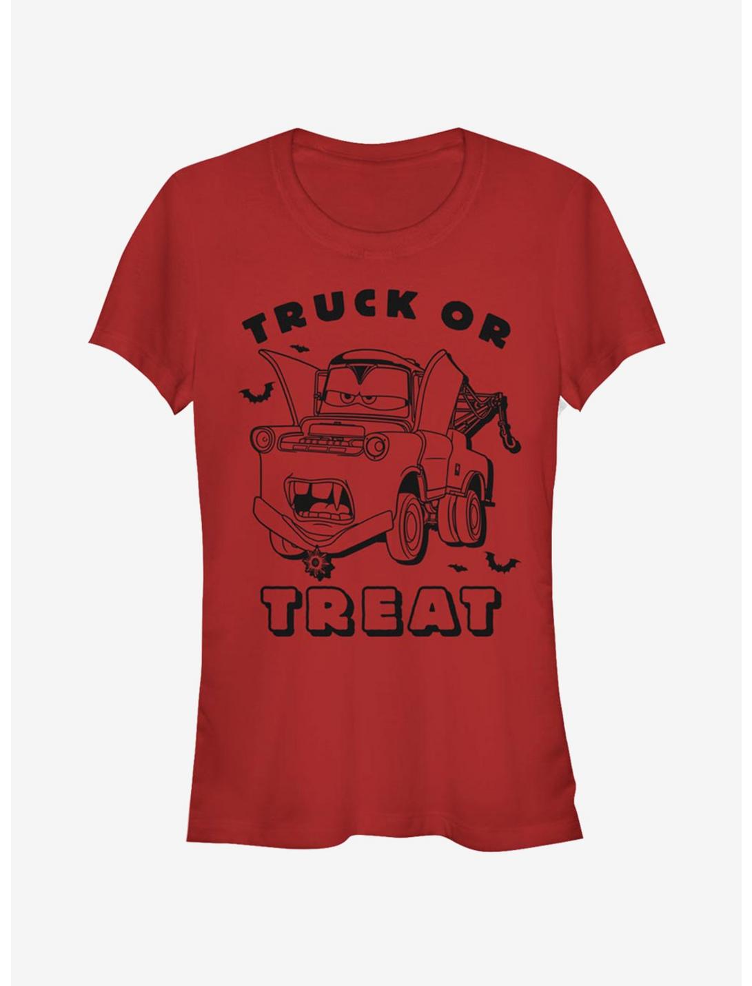 Disney Pixar Cars Truck Or Treat Girls T-Shirt, RED, hi-res