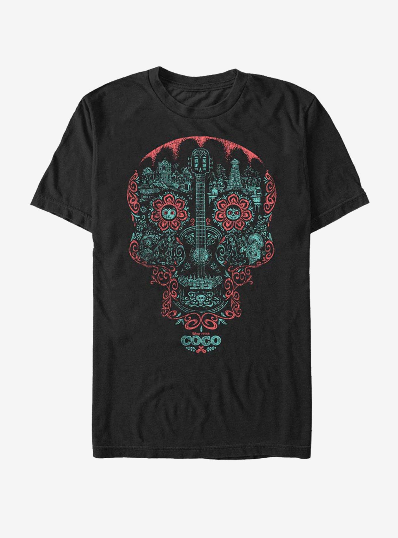 Disney Pixar Coco Craneo Muerto T-Shirt