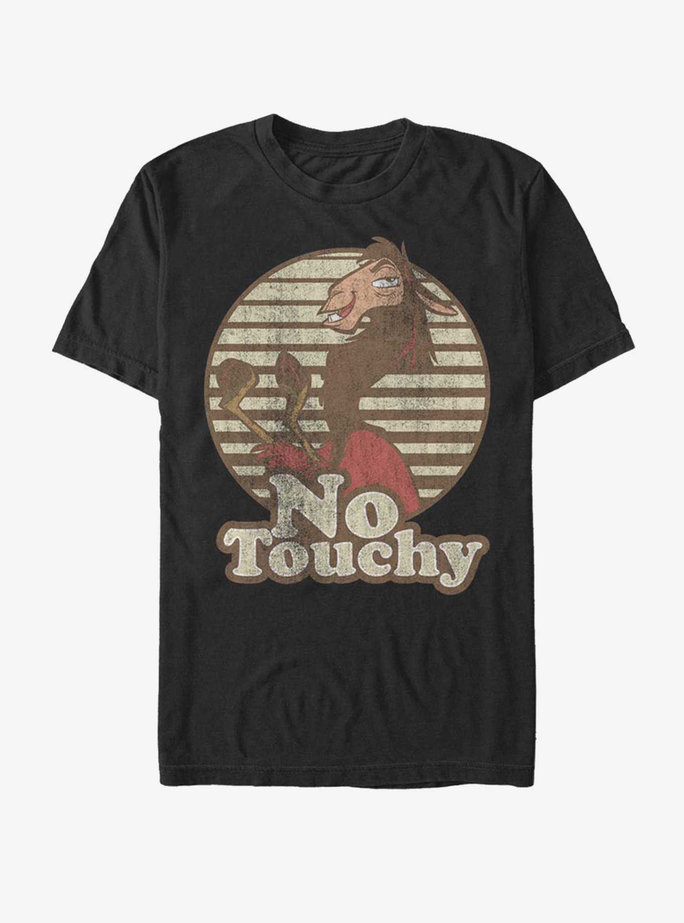 Disney The Emperor's New Groove No Touchy T-Shirt, BLACK, hi-res