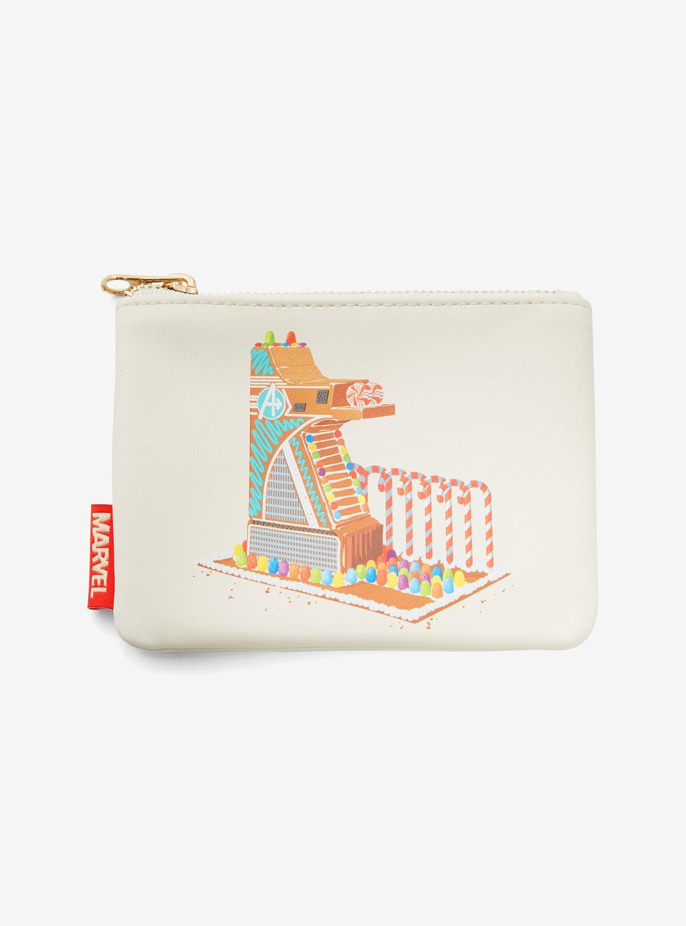 Marvel Gingerbread Avengers Tower Coin Purse - BoxLunch Exclusive, , hi-res