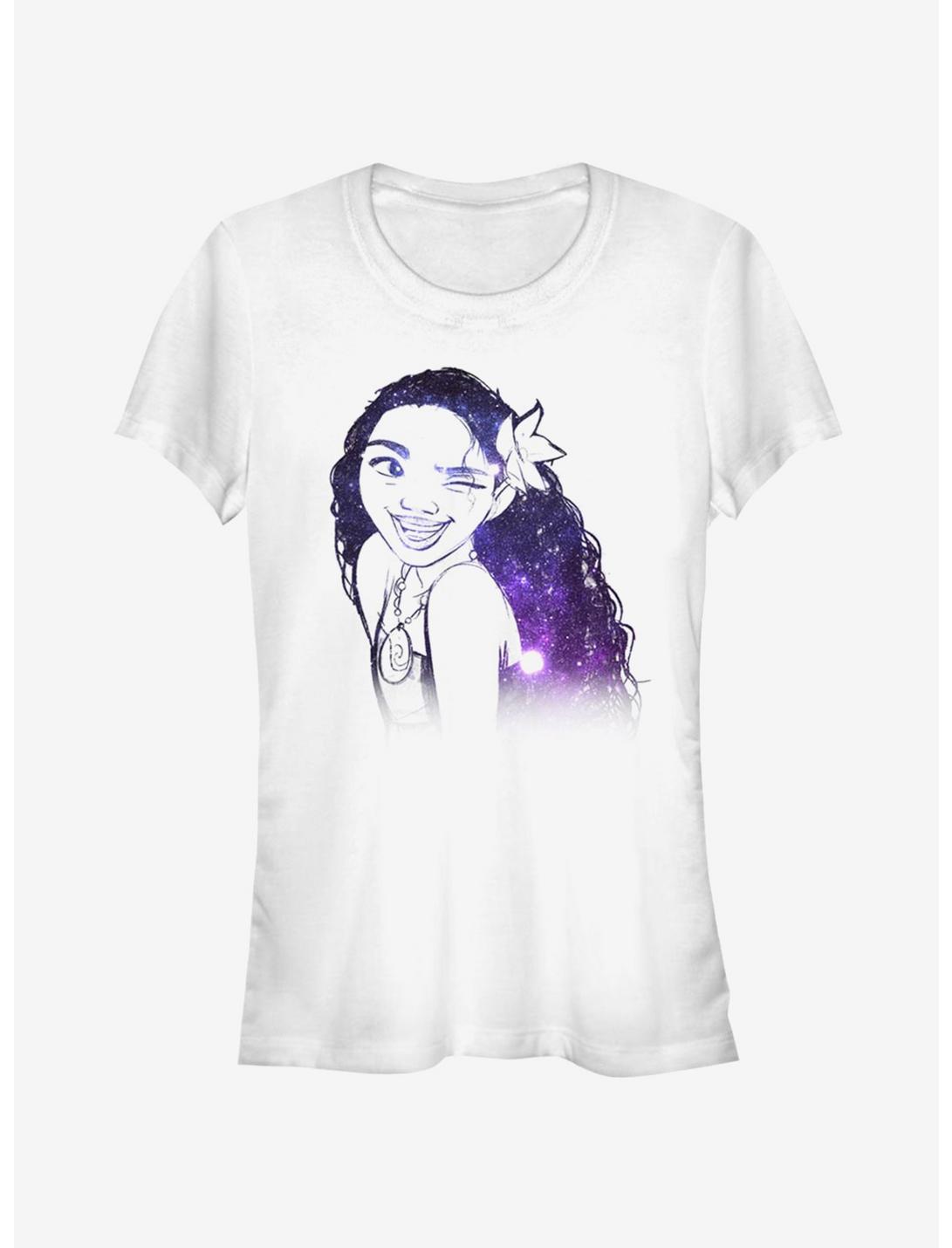 Disney Moana Constellation Moana Hair Girls T-Shirt, WHITE, hi-res