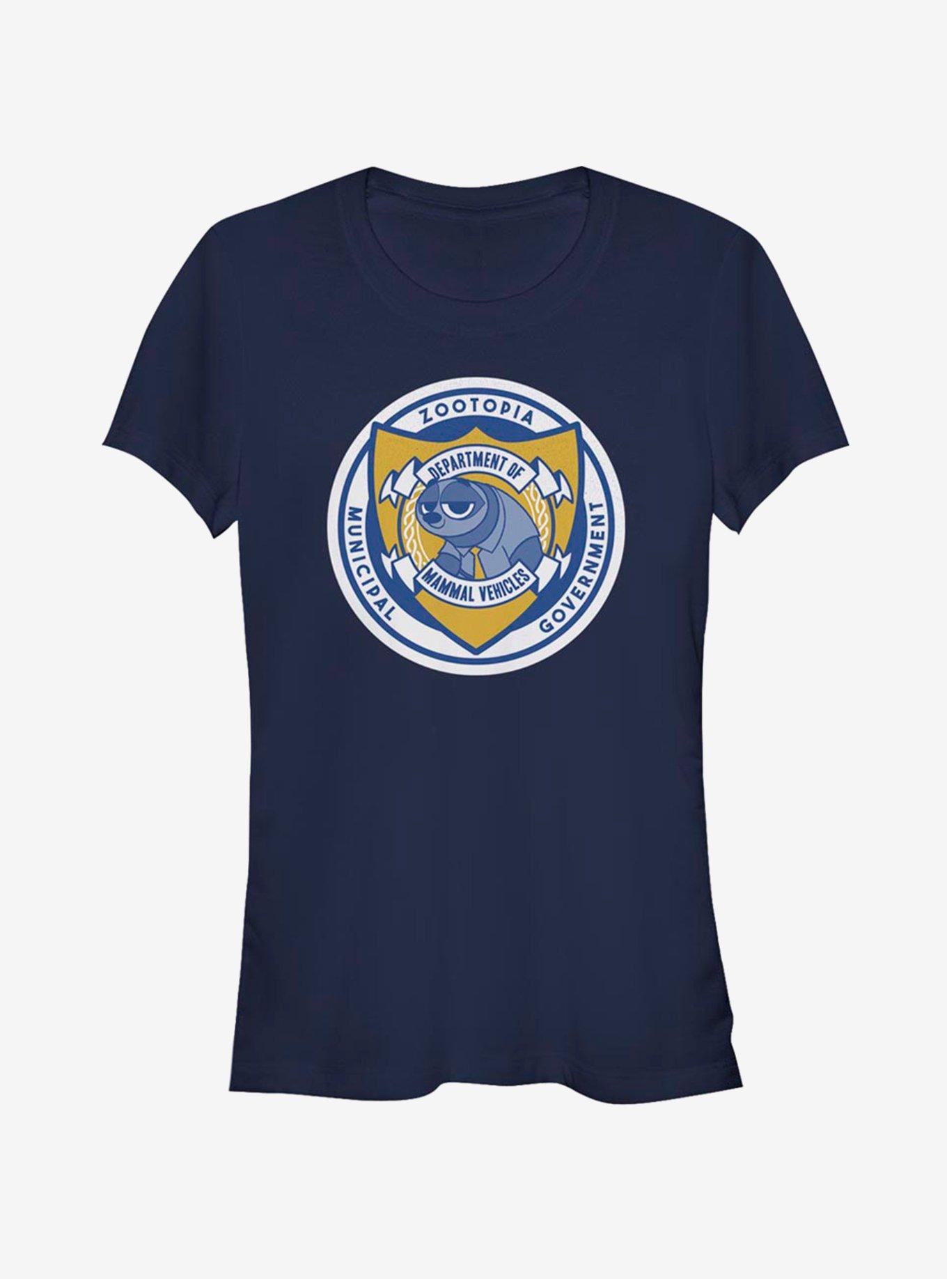 Disney Zootopia Dmv Girls T-Shirt, NAVY, hi-res