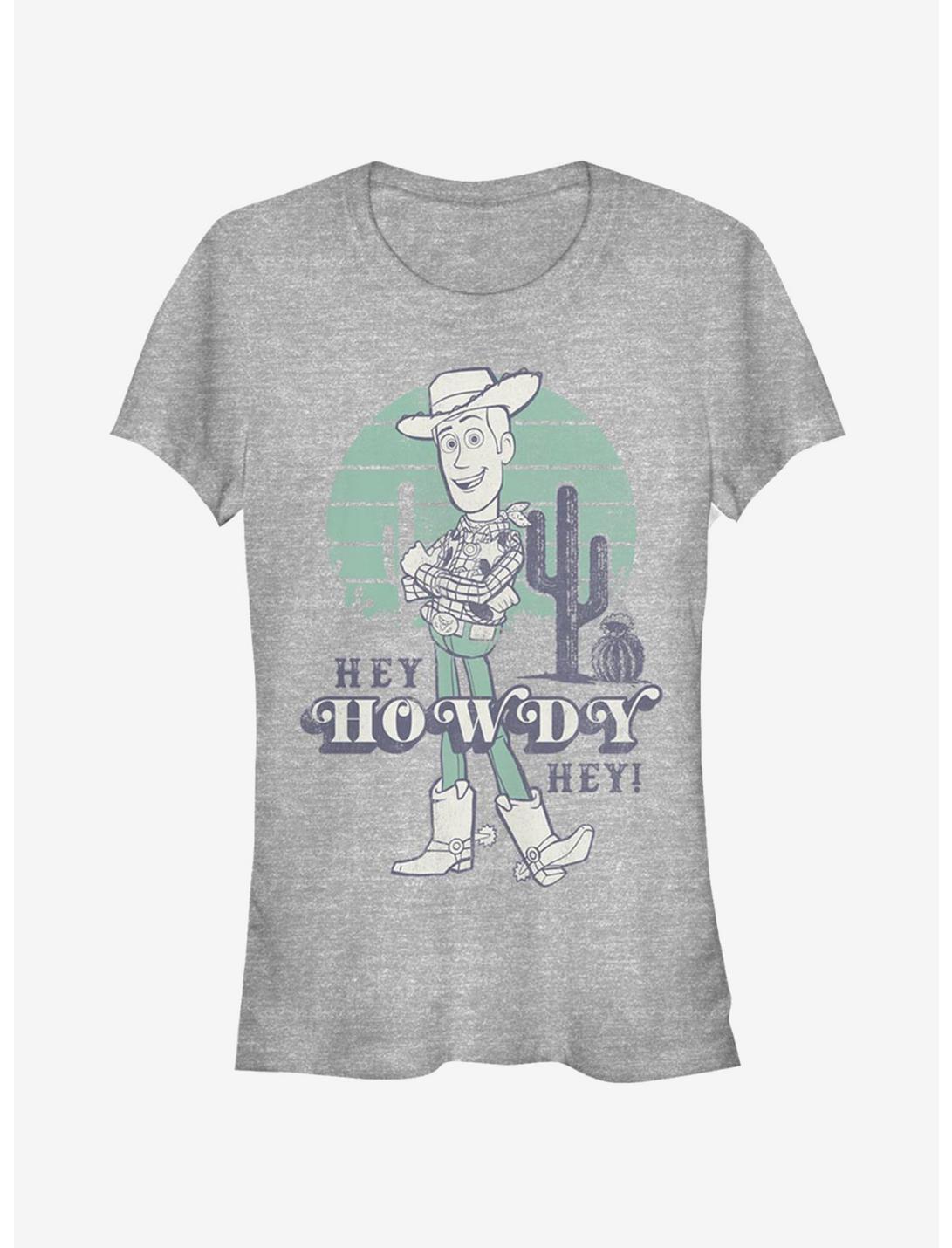 Disney Pixar Toy Story 4 Howdy Hey Girls T-Shirt, ATH HTR, hi-res