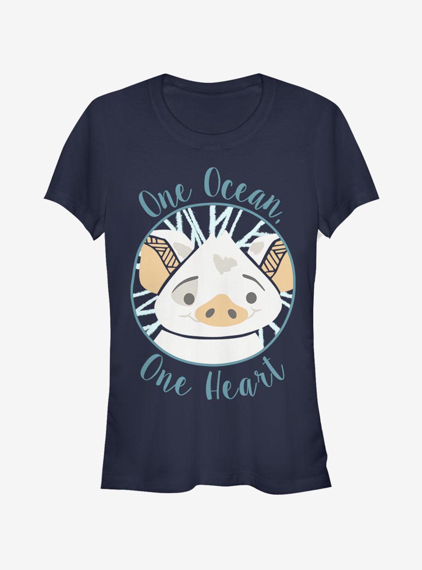 Disney Moana One Heart Girls T-Shirt, , hi-res