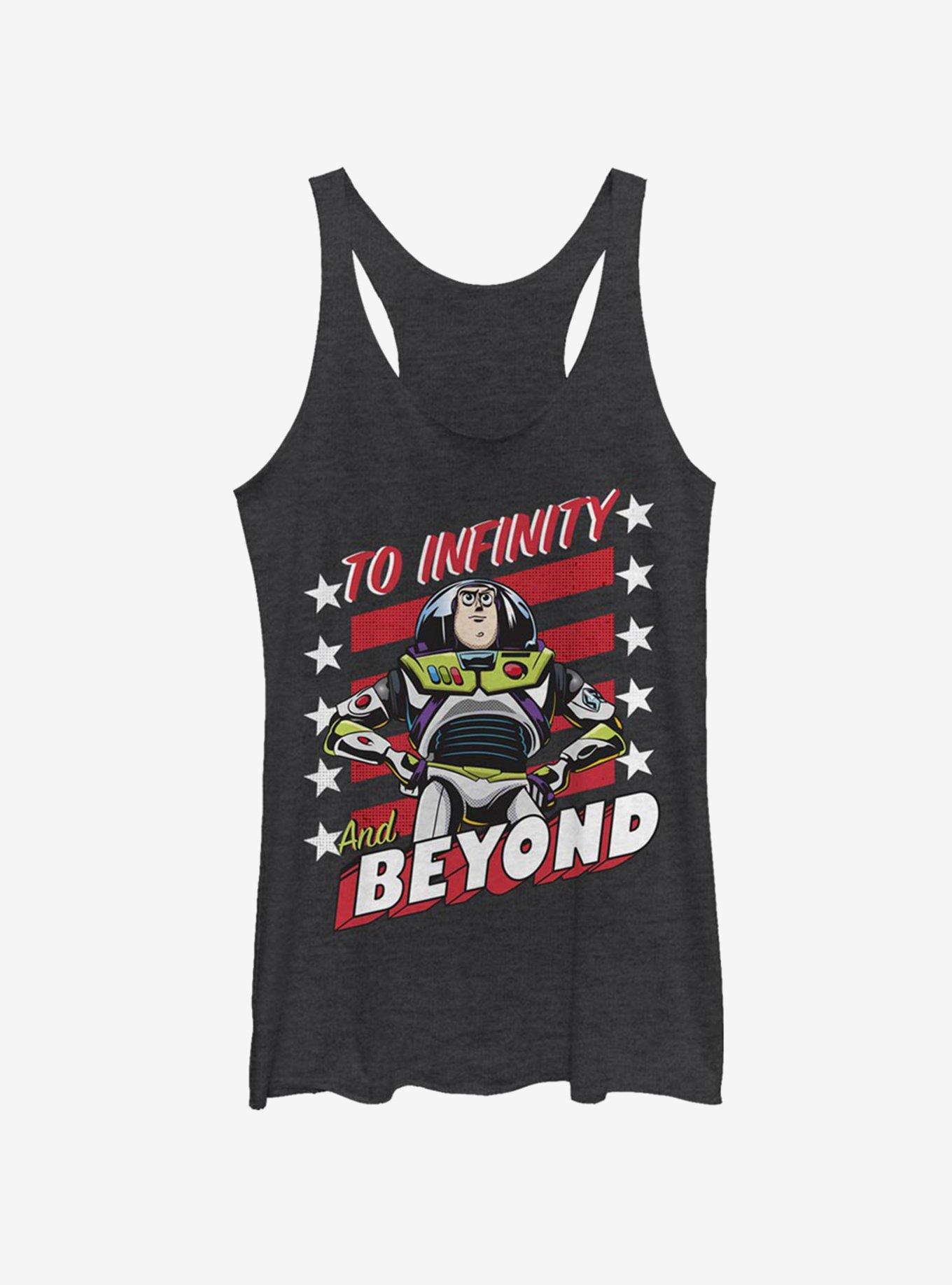 Disney Pixar Toy Story Infinity Stars Girls Tank, BLK HTR, hi-res