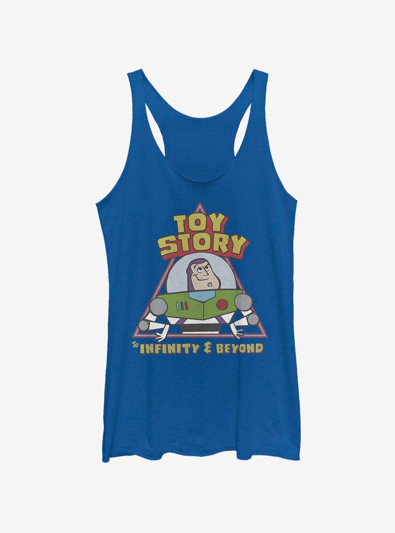 Disney Pixar Toy Store Buzz Girls Tank, ROY HTR, hi-res