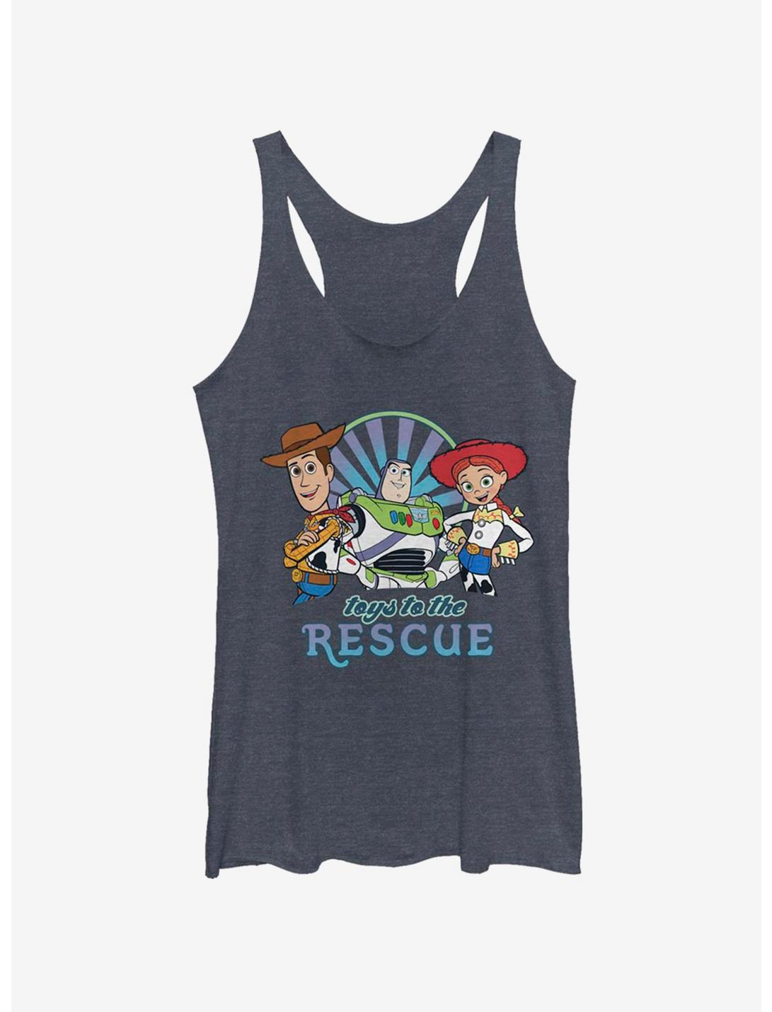 Disney Pixar Toy Story 4 Rescue Girls Tank, NAVY HTR, hi-res