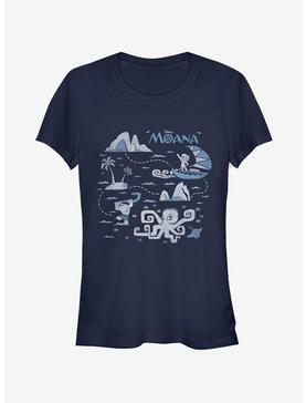 Disney Moana Voyage Girls T-Shirt, , hi-res