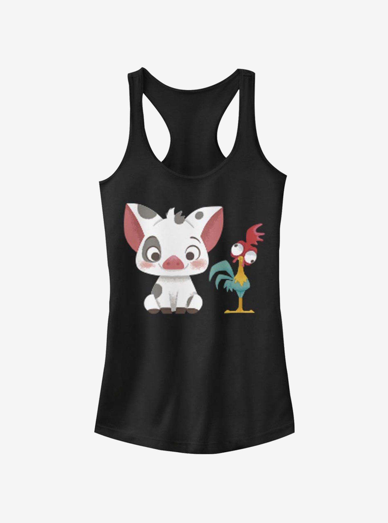 Disney Moana Beach Buds Girls Tank, BLACK, hi-res