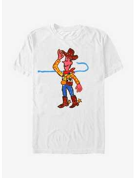 Disney Pixar Toy Story Cute Drawing Woody T-Shirt, , hi-res