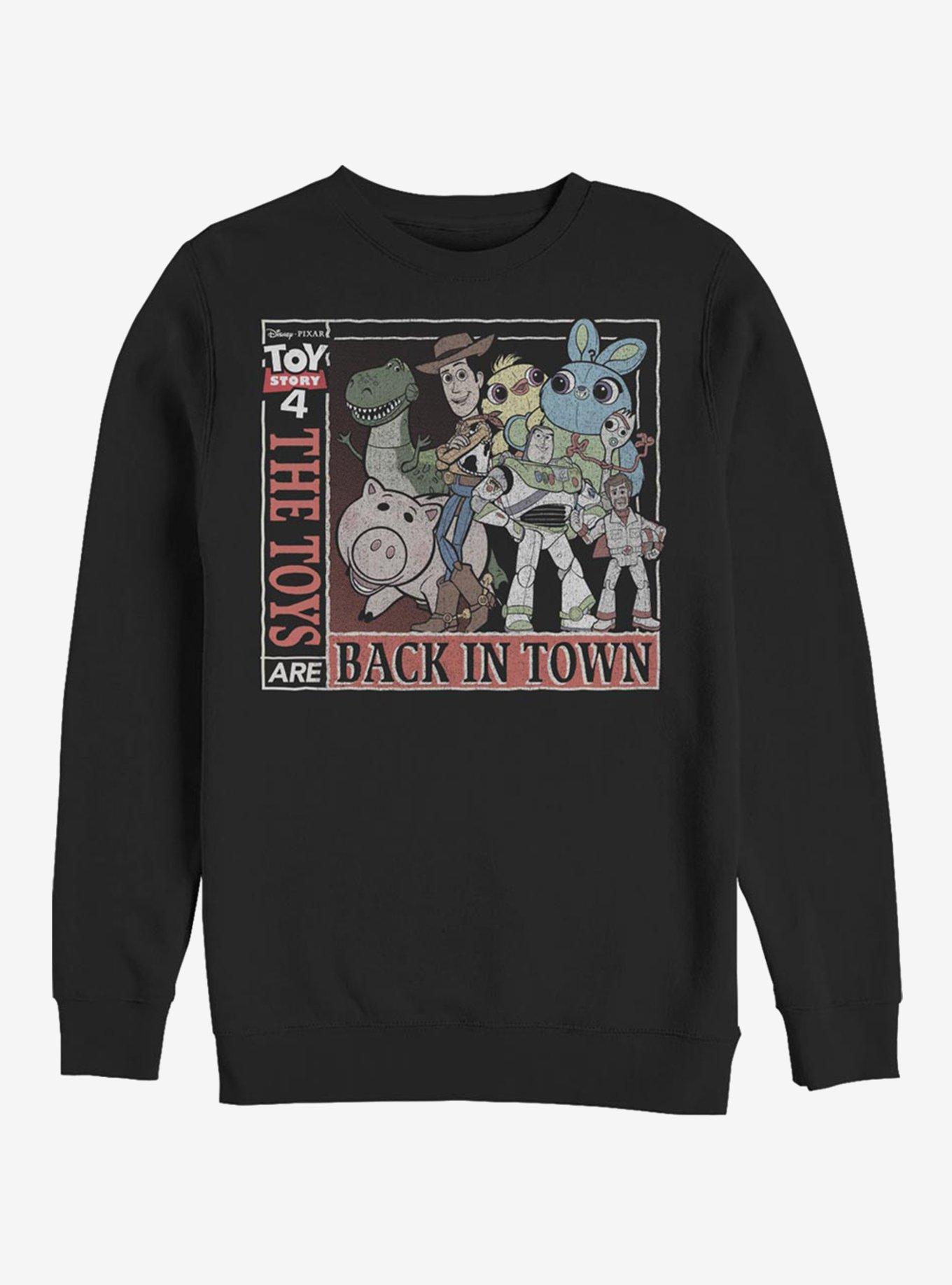 Disney Pixar Toy Story 4 Back In Town Crew Sweatshirt, , hi-res