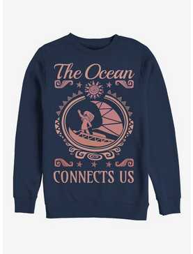 Disney Moana Connect Us Crew Sweatshirt, , hi-res
