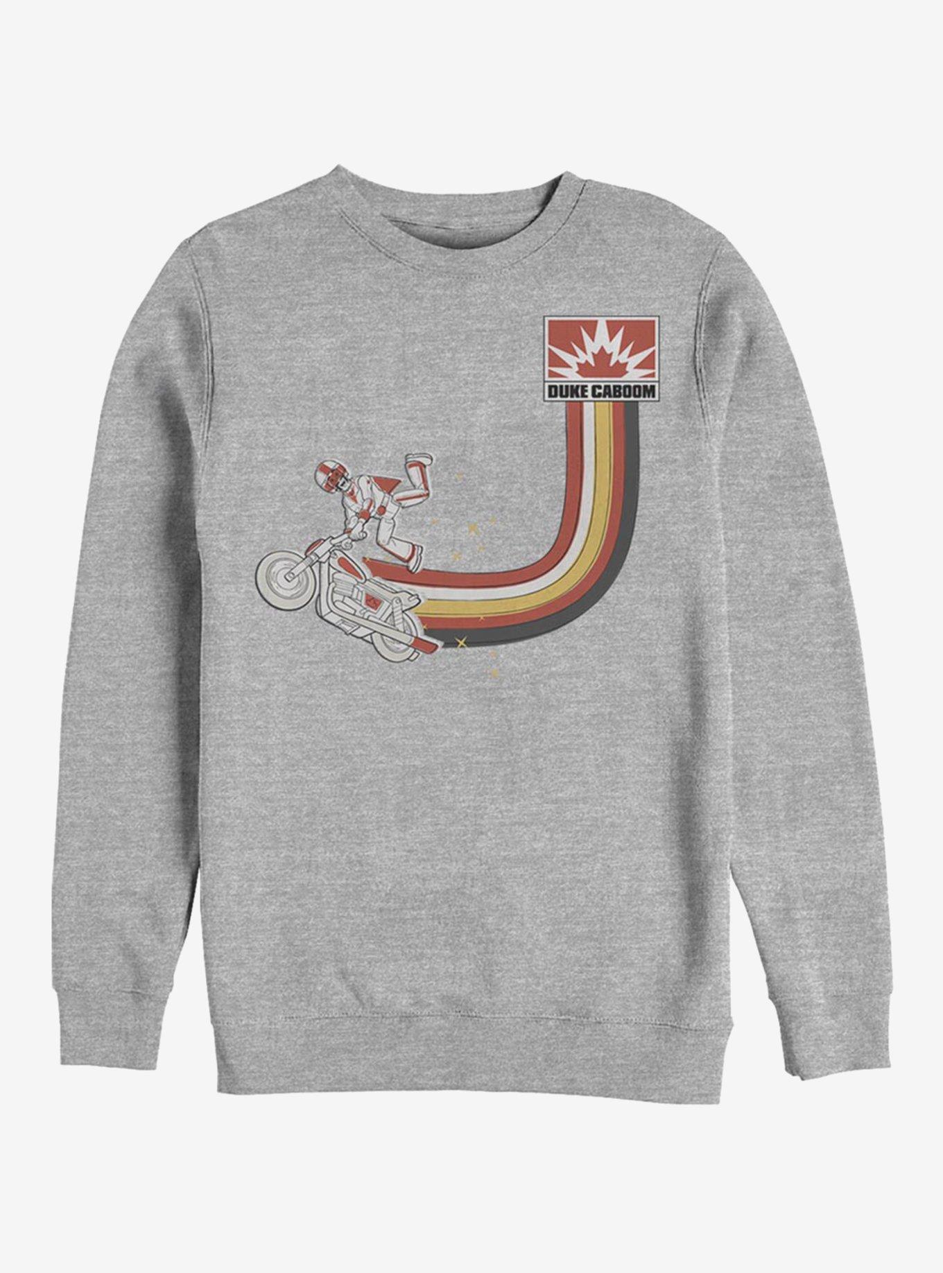 Disney Pixar Toy Story 4 Duke Caboom Crew Sweatshirt, , hi-res