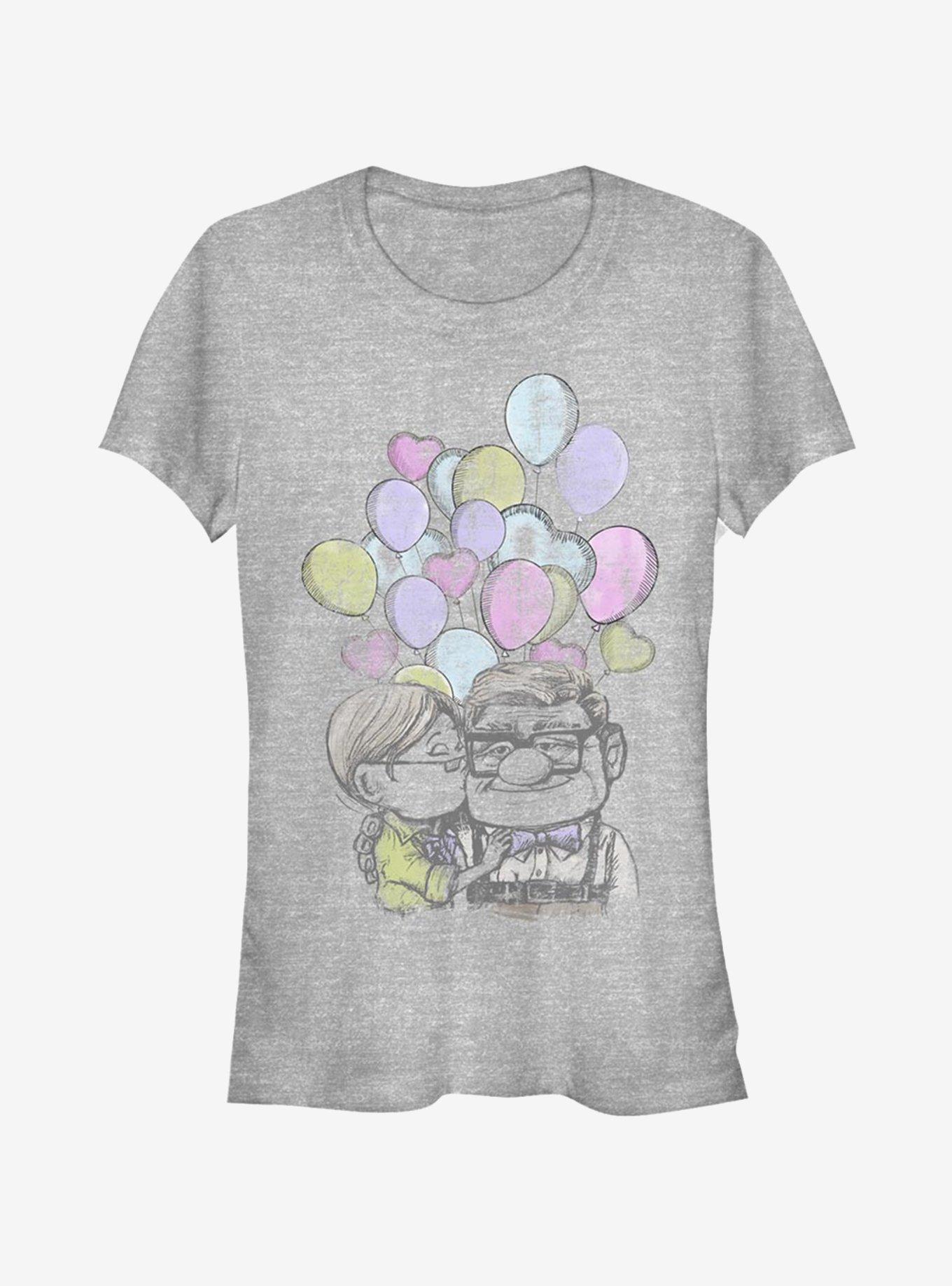 Disney Pixar Up Love Up Girls T-Shirt, ATH HTR, hi-res