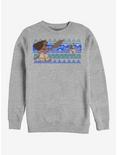 Disney Moana Pets Crew Sweatshirt, ATH HTR, hi-res