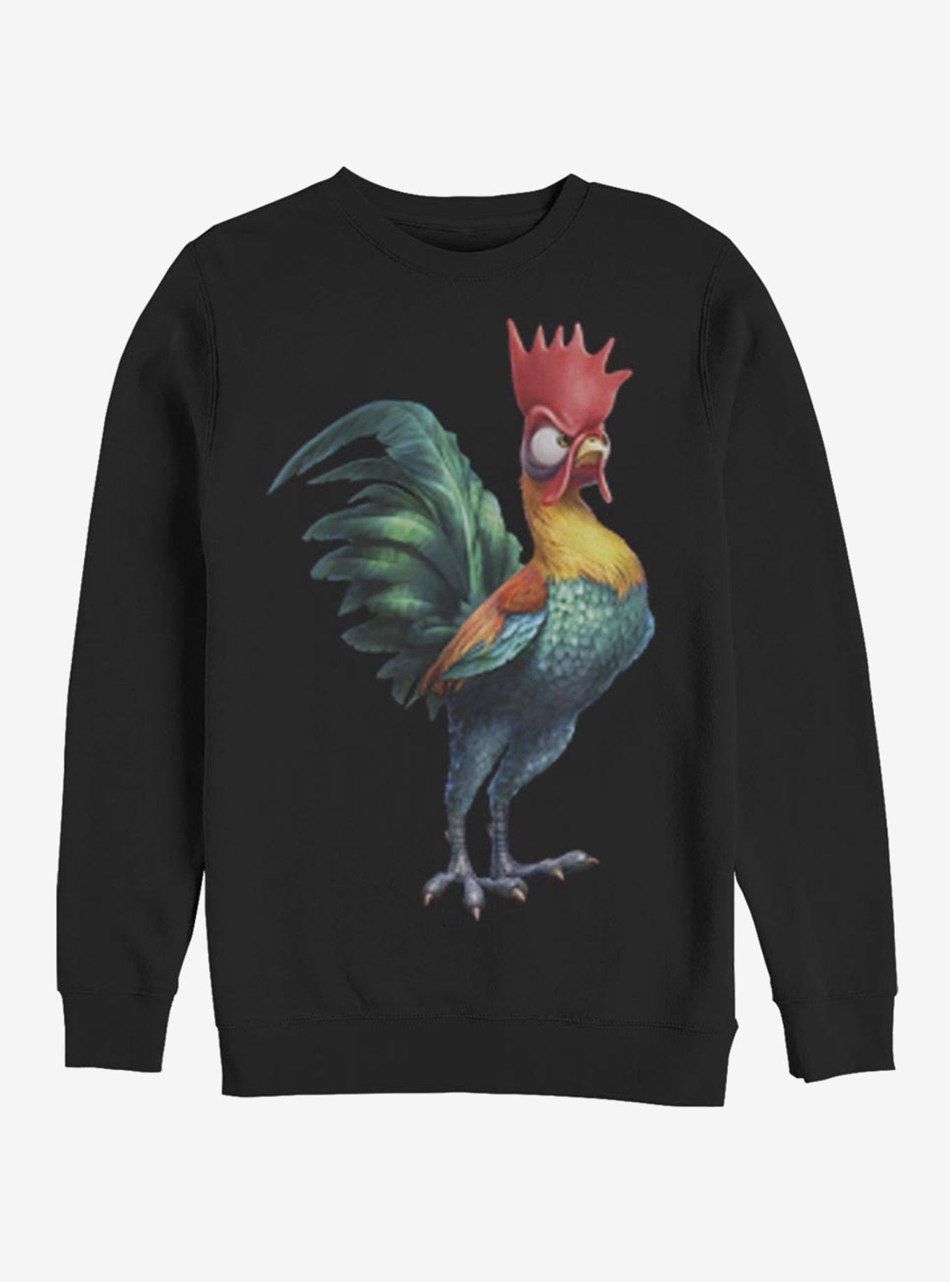 Disney Moana Hei Hei Crew Sweatshirt, BLACK, hi-res