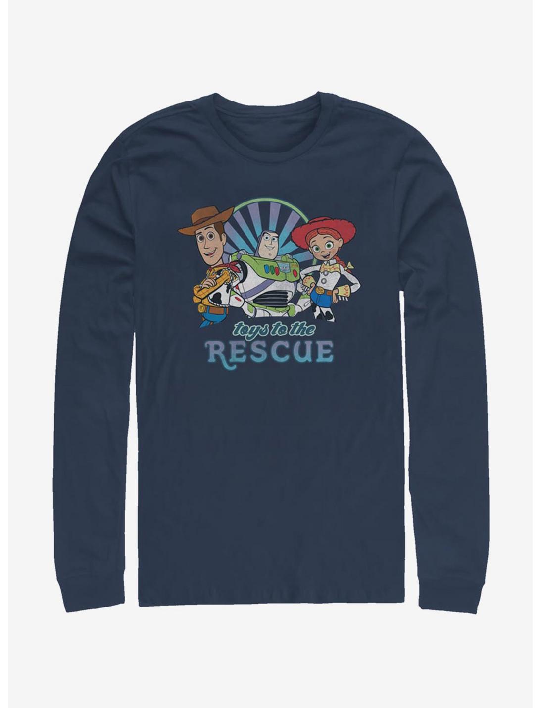 Disney Pixar Toy Story 4 Rescue Long-Sleeve T-Shirt, NAVY, hi-res