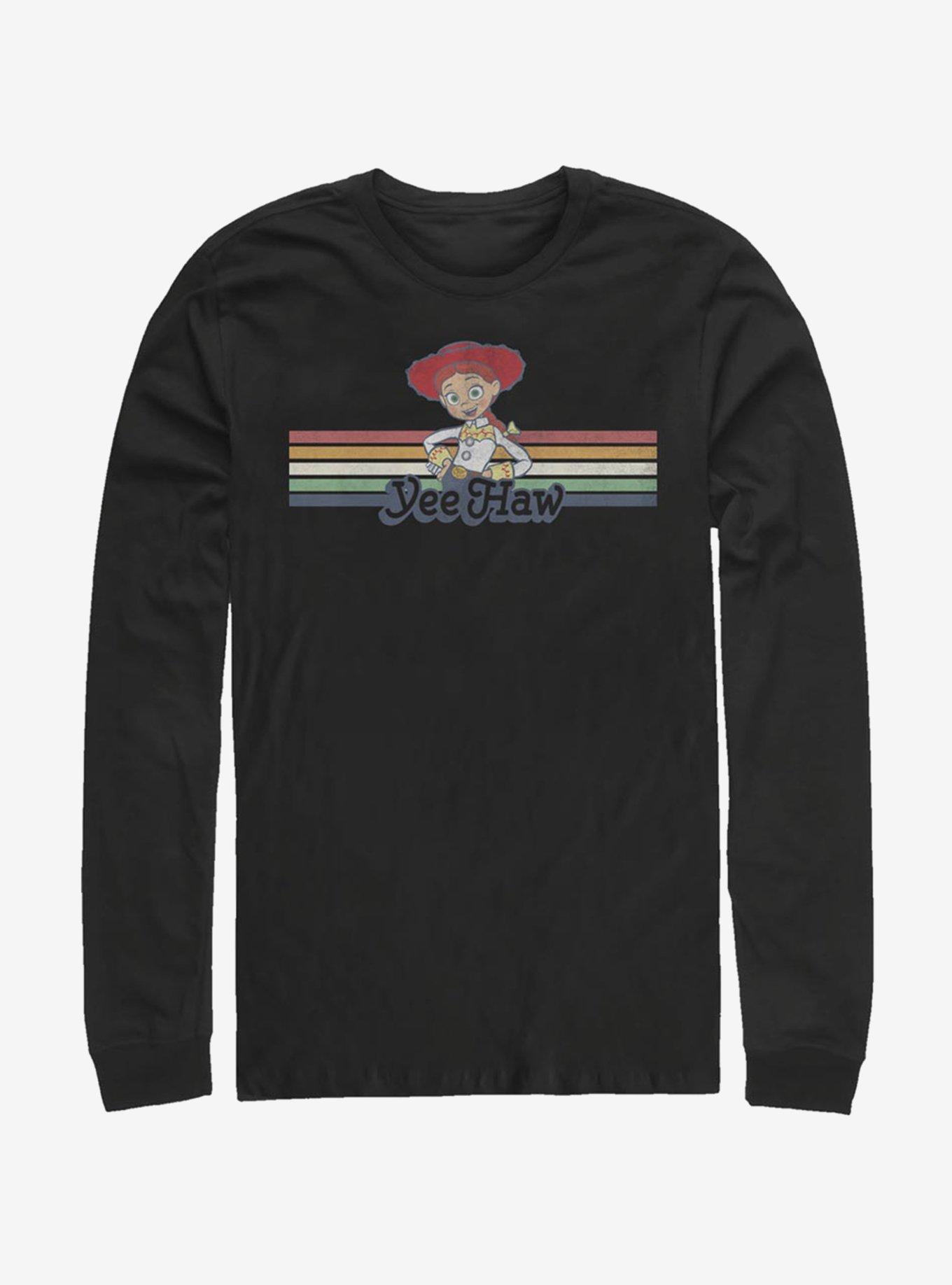 Disney Pixar Toy Story 4 Yee Haw Long-Sleeve T-Shirt, BLACK, hi-res