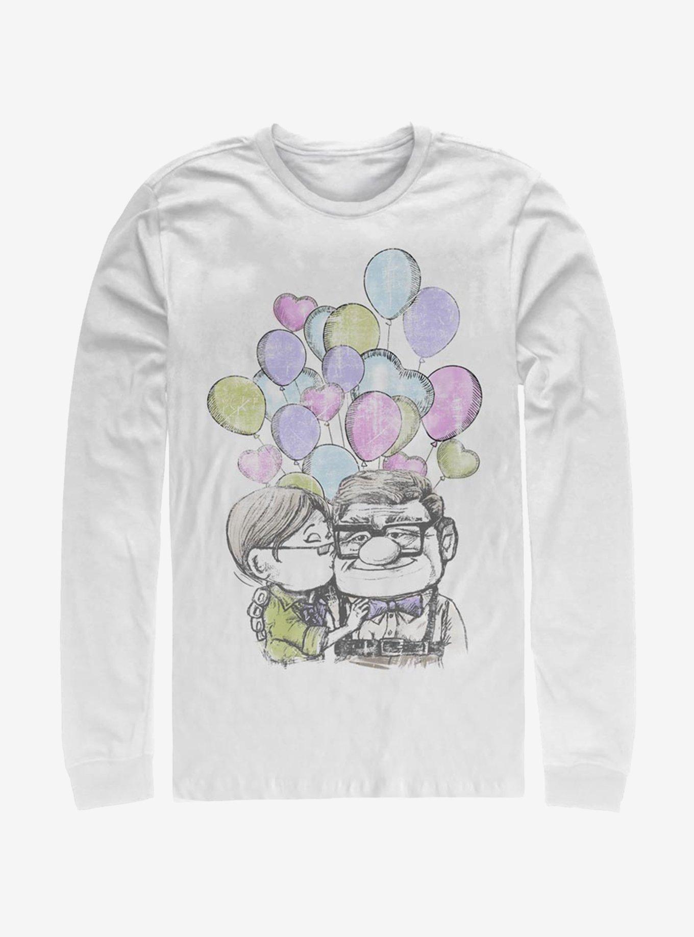 Disney Pixar Up Love Up Long-Sleeve T-Shirt, WHITE, hi-res