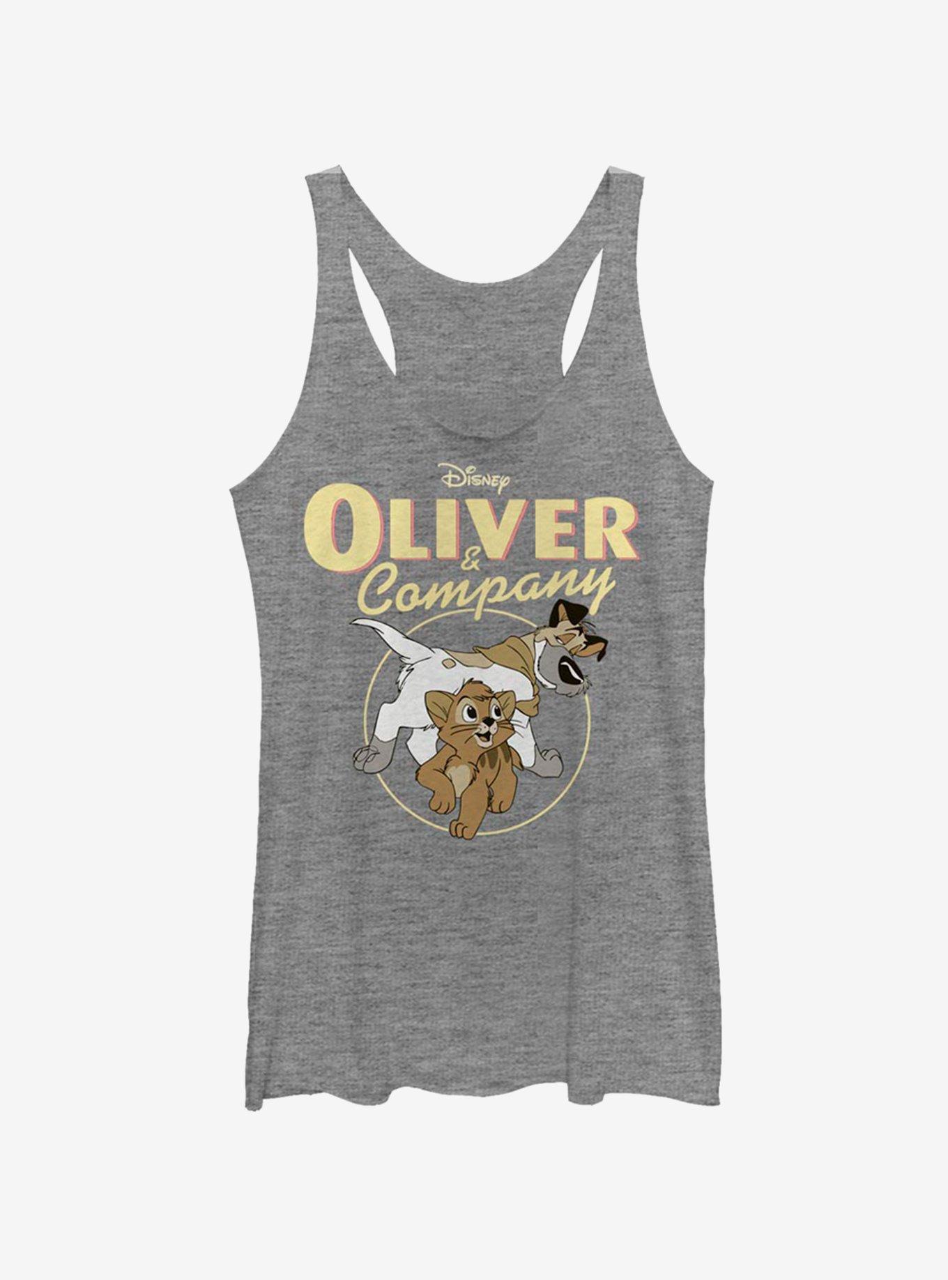 Disney Oliver & Company Buds Girls Tank, GRAY HTR, hi-res