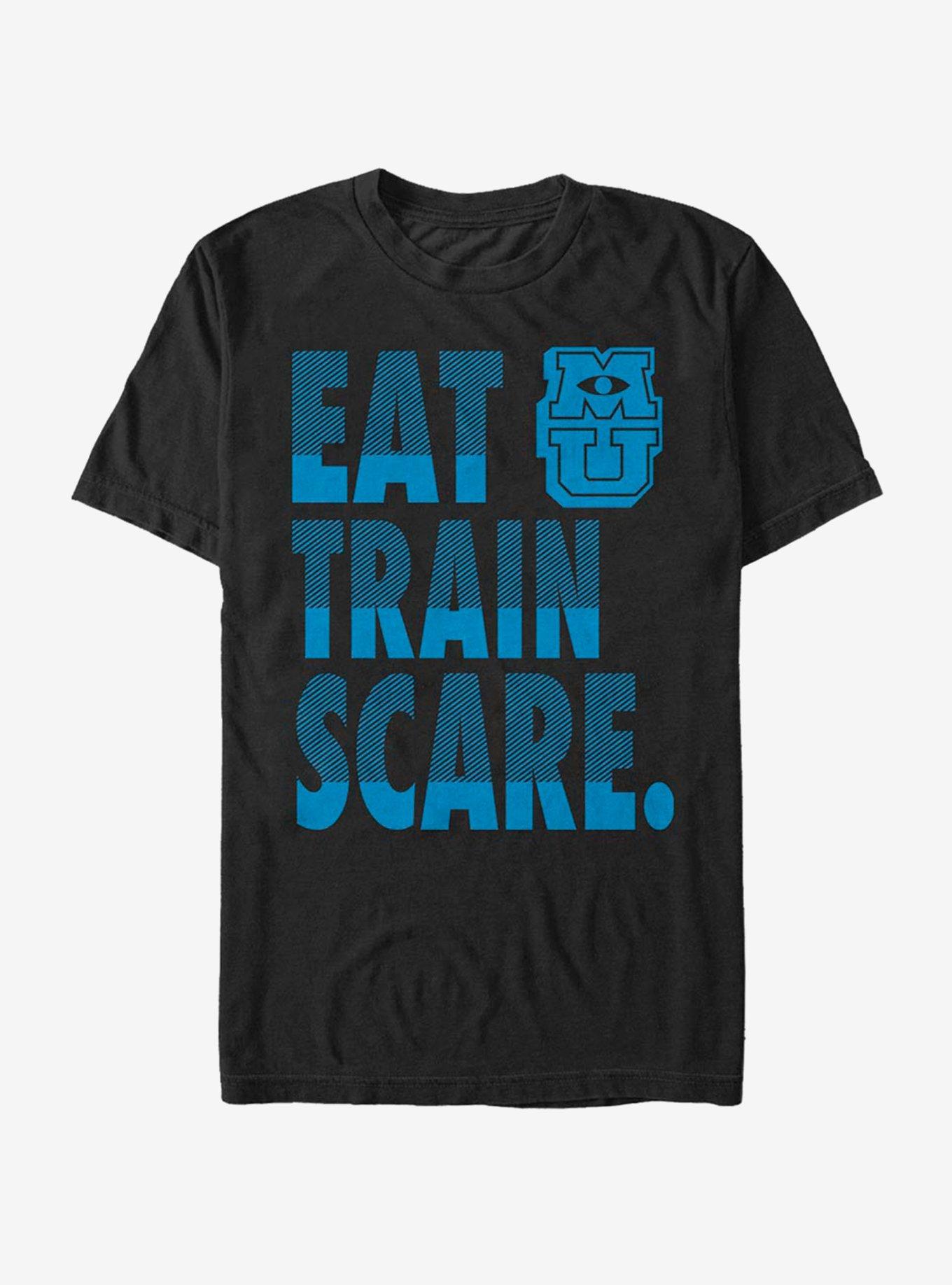 Disney Pixar Monsters University Scare Training T-Shirt, BLACK, hi-res