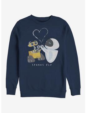 Disney Pixar Wall-E Sparks Fly Crew Sweatshirt, , hi-res